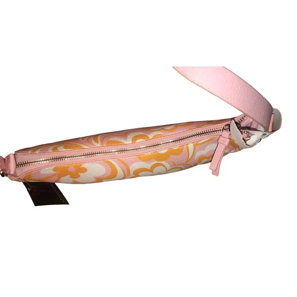 NWT No Boundaries Contemporary Half Moon -‎ Multicolor (Orange, Pink and Cream)